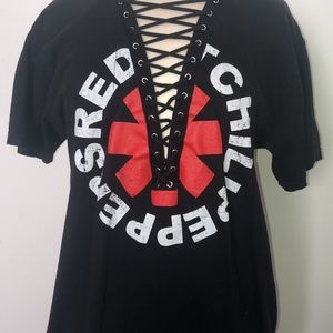Custom Made Red Hot Chili Peppers top